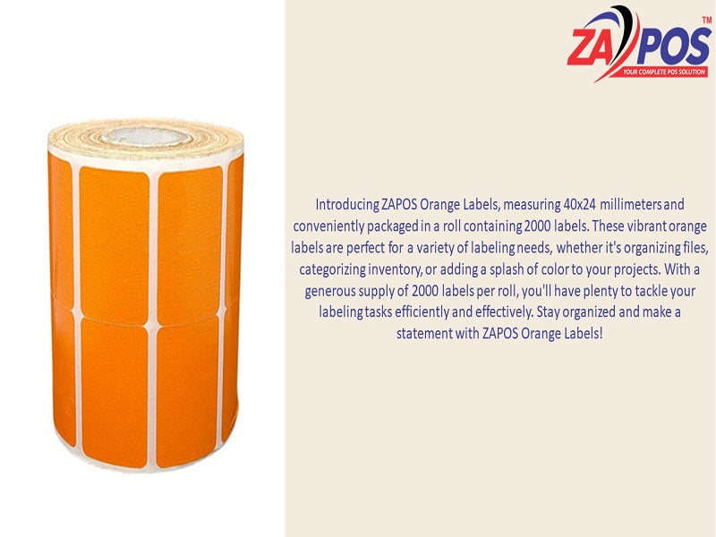LABEL 40X24X2000 Mix Colour