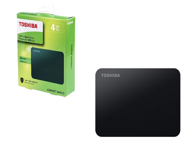 TOSHIBA 2.5" 4Tb Ext Hdd Usb 3.0 Canvio