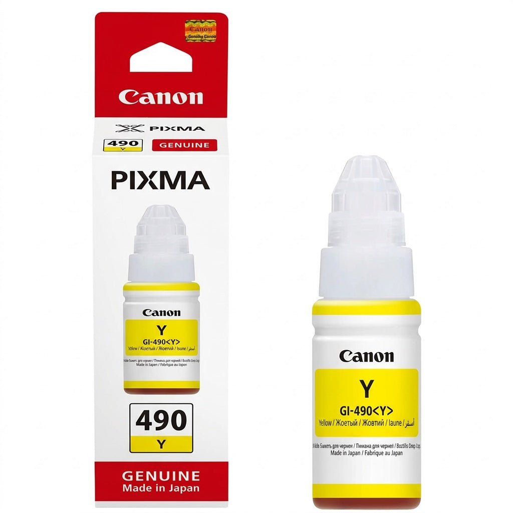 CANON Ink Tank Gi-490 Yellow Ink 7000 Pg