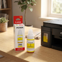 CANON Ink Tank Gi-490 Yellow Ink 7000 Pg – view 3