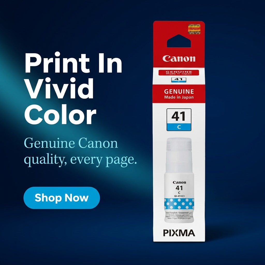 CANON Gi 41 Cyan Ink Bottle – view 4