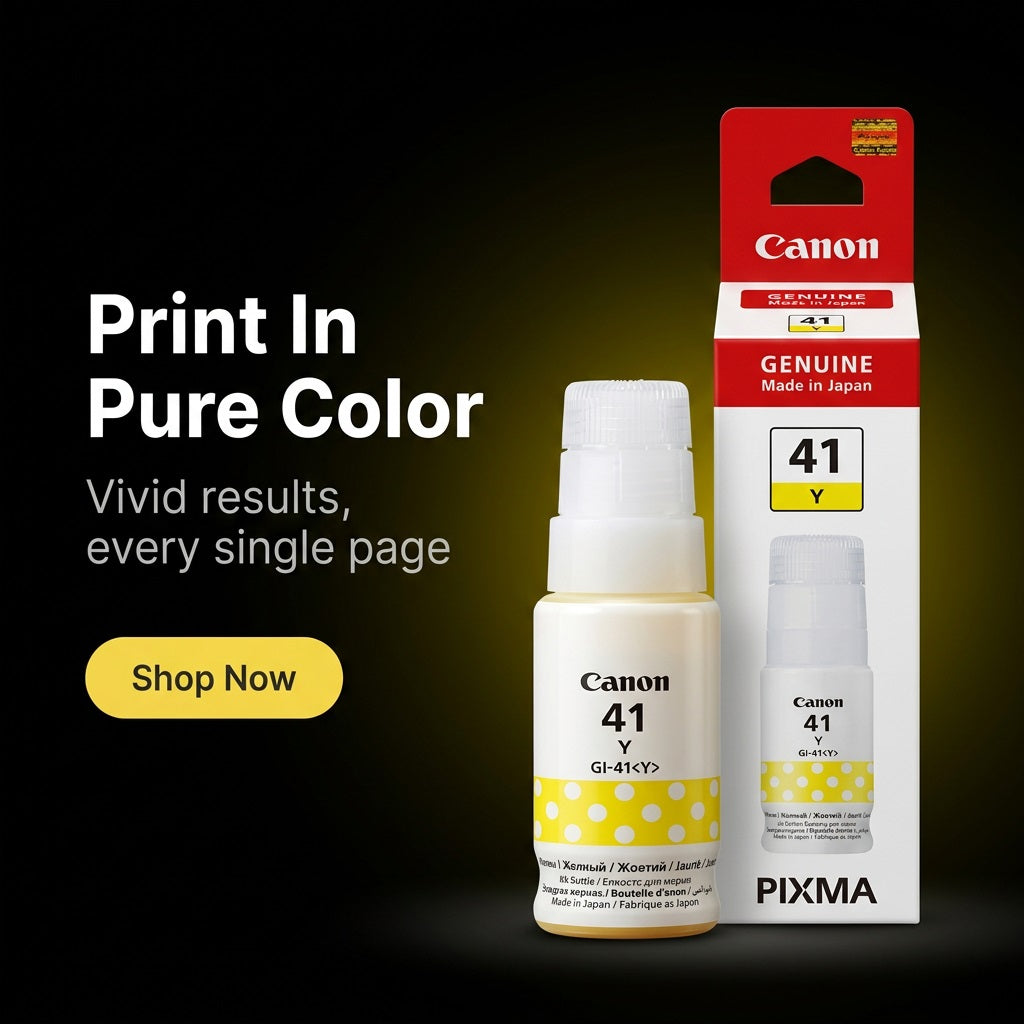 CANON Gi 41 Yellow Ink Bottle – view 4