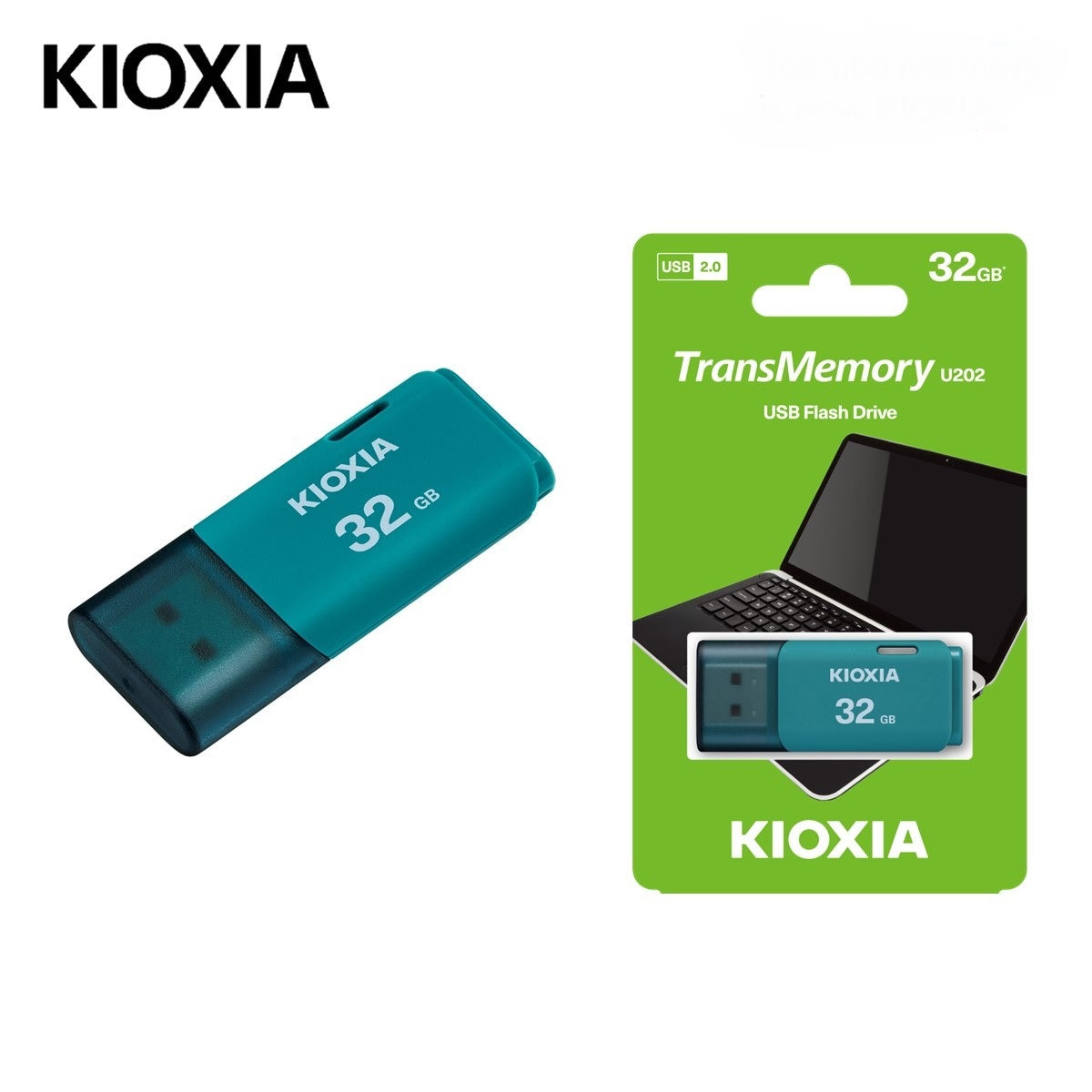 KIOXIA 32 Gb Usb 2.0 Aqua