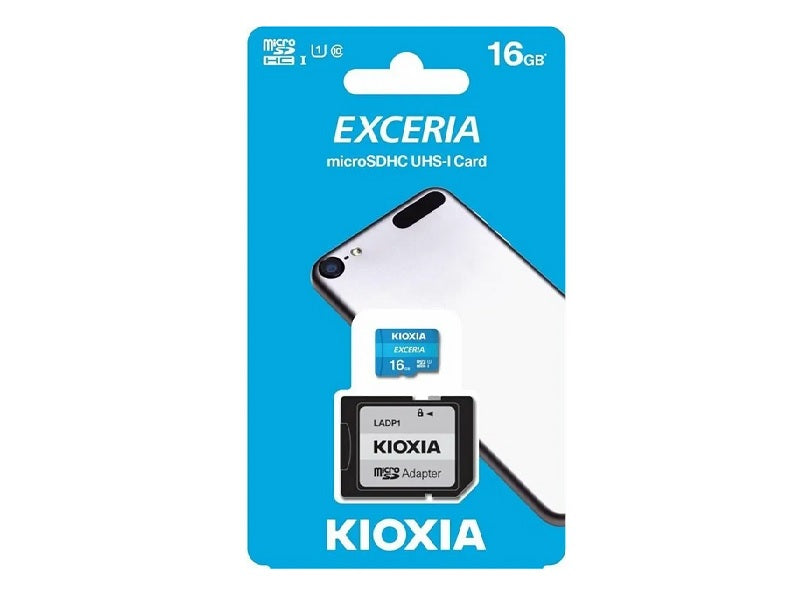 KIOXIA 16Gb Micro Sdhc Uhs- I Card