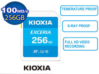 KIOXIA 256Gb Full Hd Video Record Memory