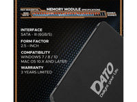 Dato Ds700 256Gb Sata 3.0 6Gb/S Ssd
