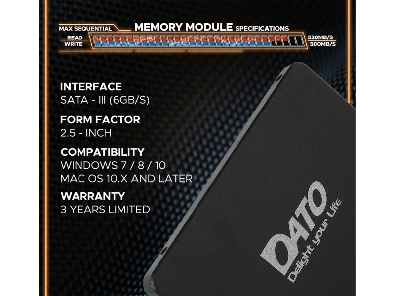 Dato Ds700 256Gb Sata 3.0 6Gb/S Ssd