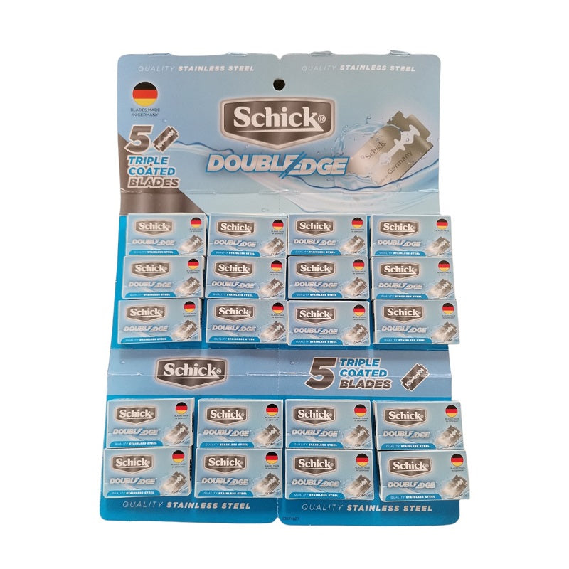 SCHICK Double Edge 5 Blade X 20 Pack