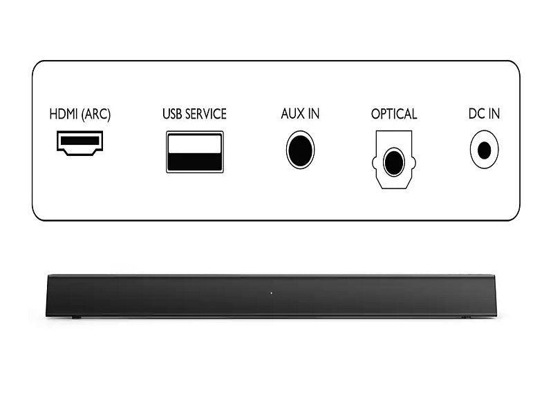 PHILIPS 2.0 Soundbar Speaker