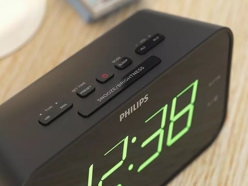PHILIPS Tar3306 Big Display  Clock Radio