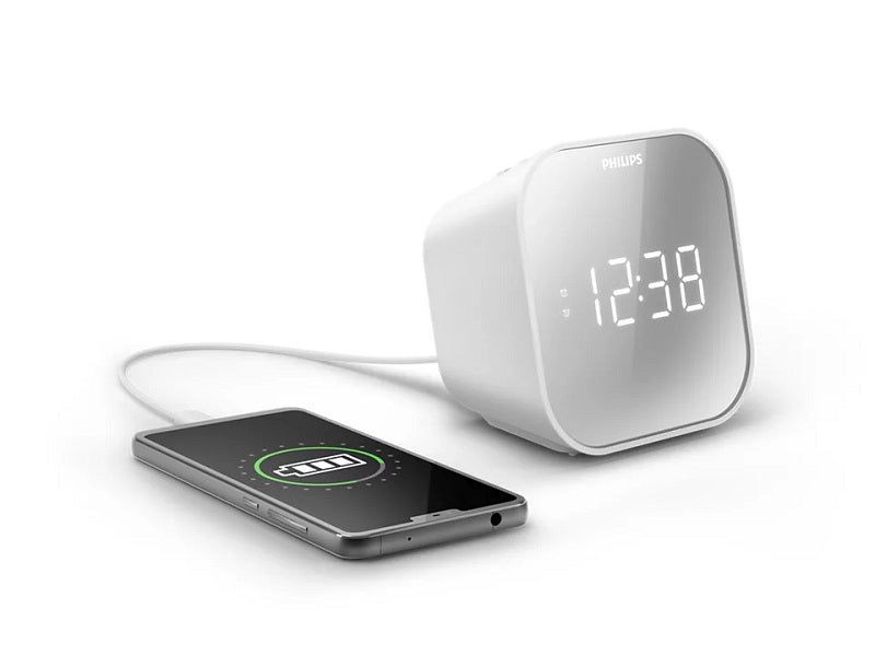 PHILIPS Tar4406 Mirror Fm Usb Clock Radi