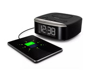 PHILIPS Clock Radio With Qi Charging Pad