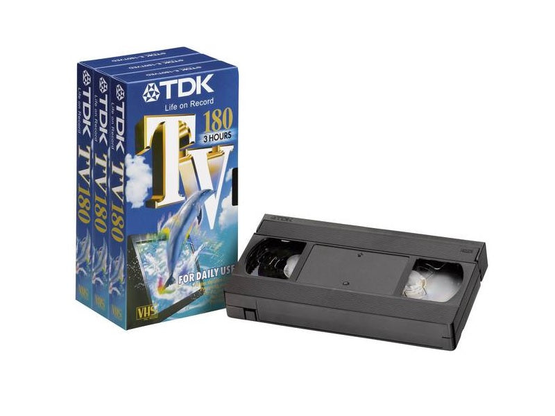 TDK E180 Video Cassette