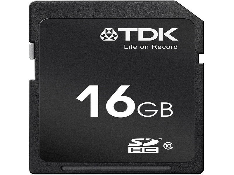 TDK 16 Gb Sdhc Flash Memory Card Clas 10