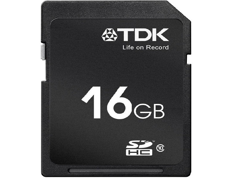 TDK 16 Gb Sdhc Flash Memory Card Clas 10
