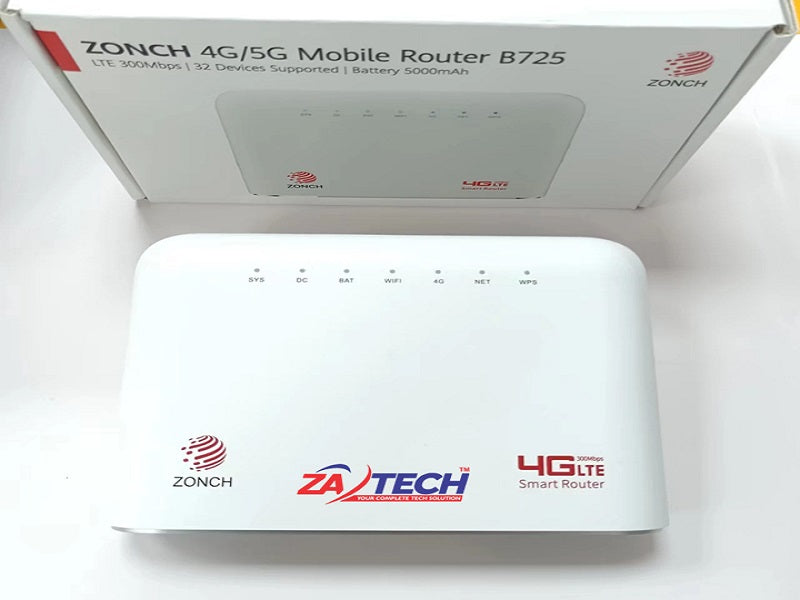 ZONCH 4G/5G Lte Wifi Router B725
