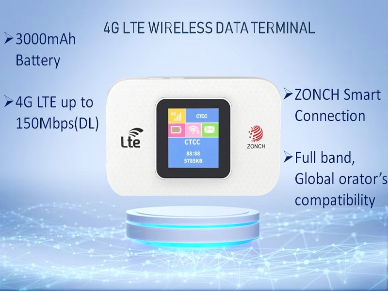 ZONCH 4G Mobile Wifi Lcd Pocket Router
