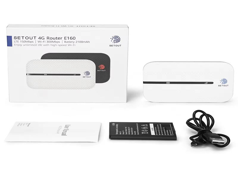 SETOUT 4G Mobile  Wifi Pocket Router