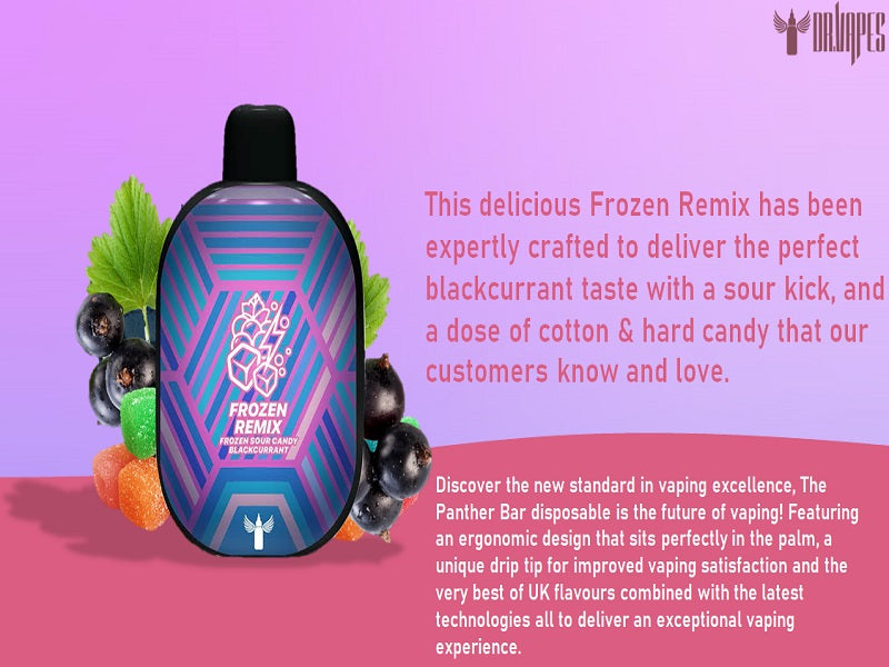 DR Vapes Panther Bar Frozen  Remix 20 Mg