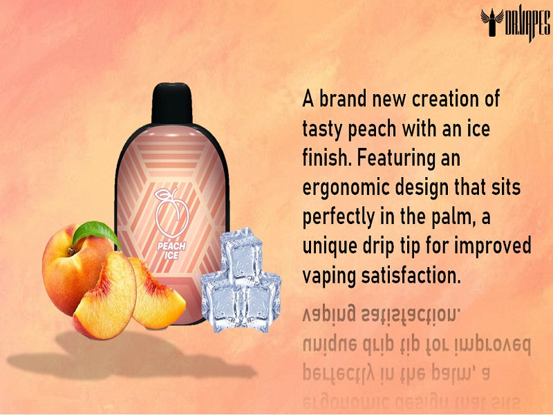 DR Vapes Panther Bar Peach Ice 50 Mg