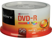 DVDR 50 Pck Sony 50Dmr47Fb