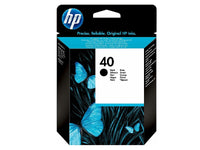 HP 40 Black Cartridge 51640Ae