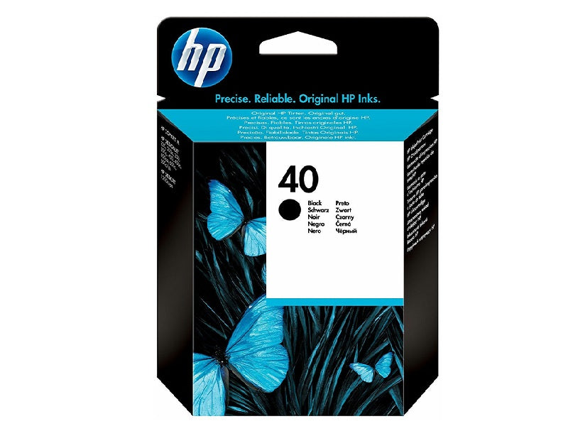 HP 40 Black Cartridge 51640Ae