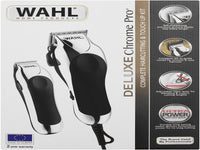 WAHL Deluxe Chrome Pro Touch Up Kit COMPLETE HAIRCUTTING (Pre-Loved)