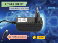 POWER Supply 5V2Amp 5.5*2.5