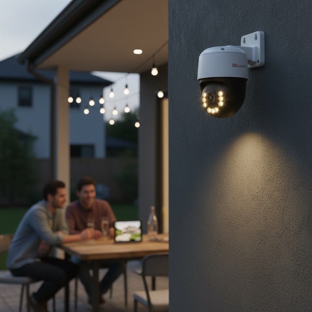 Anghuan 5X30-POE HD ColorVu AI 4K PTZ Camera - PoE, Auto Zoom, Smart Hybrid Light – view 2