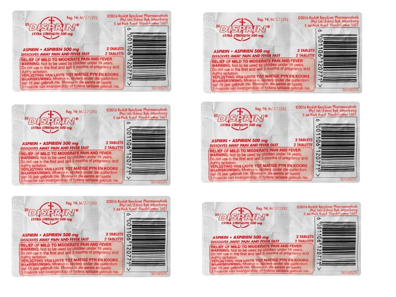 DISPRIN 52 X 2 Sachets