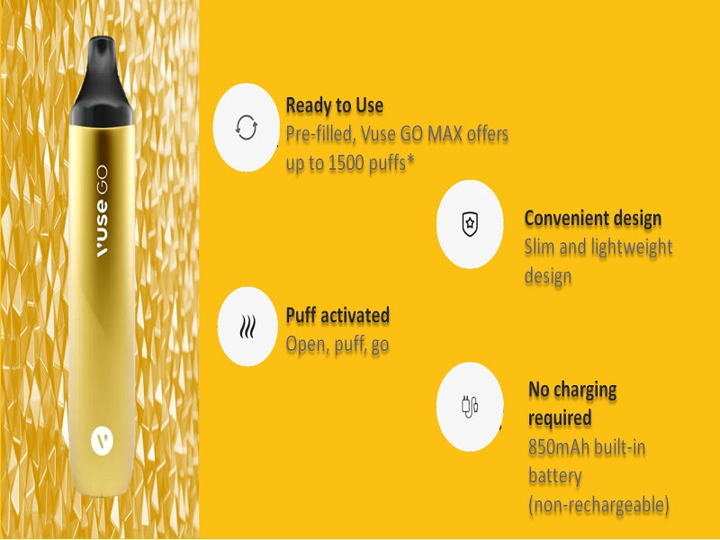 VUSE Go Max Dispos.Mango Ice Up 1500