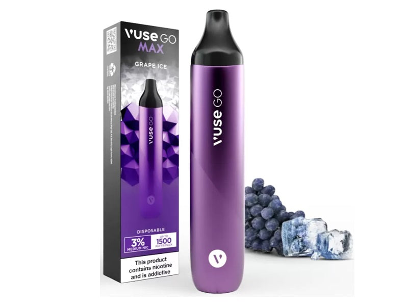 VUSE Go Max Dispos.Grape Ice  Up 1500