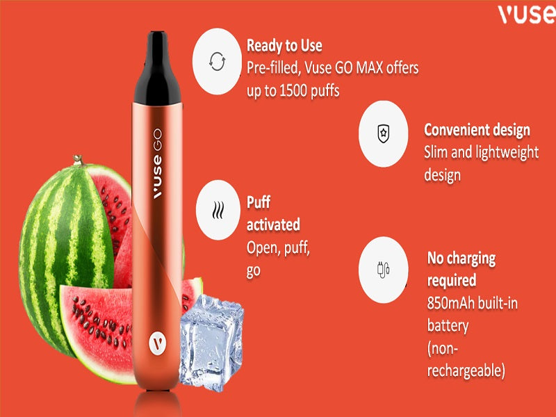 VUSE Go Max Dispos.Watermeln Ic  Up 1500