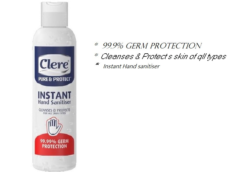 CLERE Instant 250Ml Hand Sanitiser
