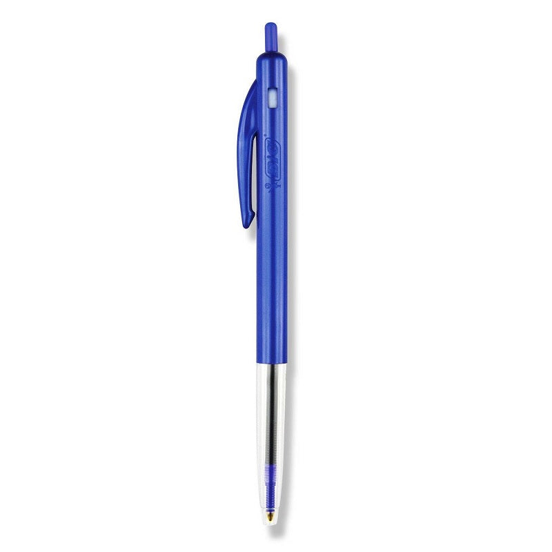 BIC Clic Medium Blue Ball Pen Box Of 60
