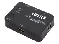 ELLIES 3X1 Port Hdmi Switch + Remote