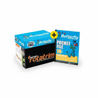 Rotatrim A4-2500 Pk+Butterfly Pocket Fil