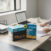 Rotatrim A4-2500 Pk+Butterfly Pocket Fil