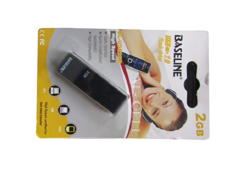 BASELINE 2Gb Usb 2.0 Flash Drive
