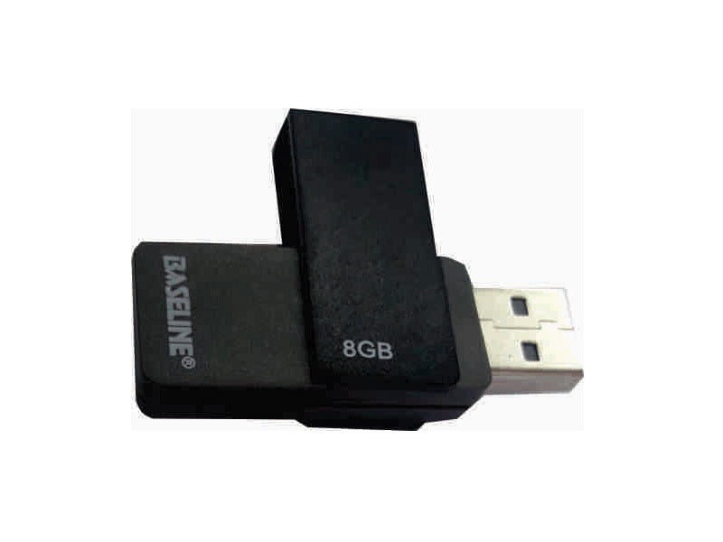 BASELINE 8Gb Usb 2.0 Flash Drive