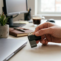 Baseline 16GB USB Flash Drive - USB 2.0, Swivel Design – view 3