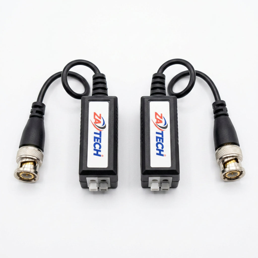 ZATECH Video Balun 300M Twisted Pair
