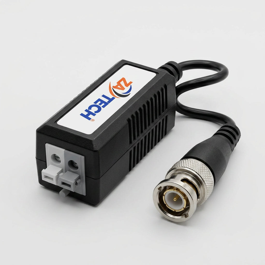ZATECH Video Balun 300M Twisted Pair