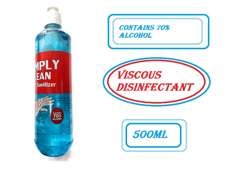SIMPLY Klean Hans Sanitizer 500 Ml