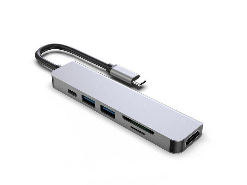 AIRSKY 6In1 Usb-C Hub + Card Reader