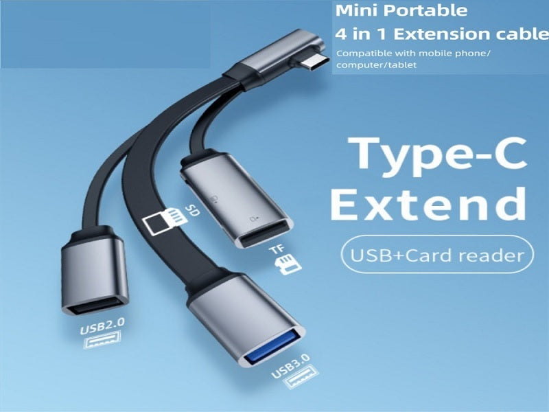 AIRSKY Type C To Usb Hub + Card Reader
