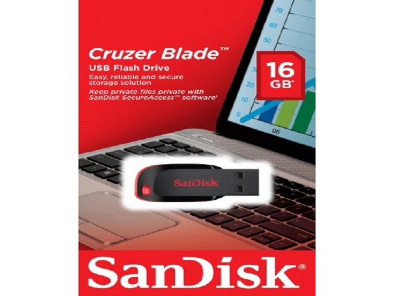 SANDISK 16Gb Usb 2.0 Flash Drive