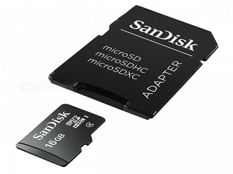 SANDISK 16Gb Micro Sdhc Class 4 With Ada