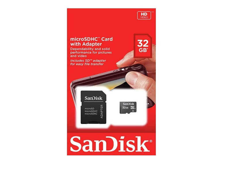 SANDISK 32Gb Micro Sdhc Class 4 With Ada